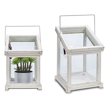 Greenhouse Gift Decor White (23 x 34 x 23 cm)